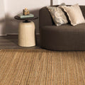 Tavor Hand-Woven Jute & Cotton Rug in Tan, view 3