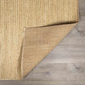 Tavor Hand-Woven Jute & Cotton Rug in Beige, view 5
