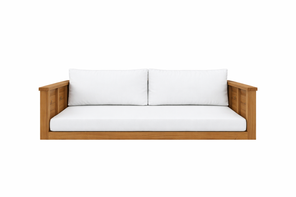 Sedona Teak Porch Swing Bed, Small, view 5