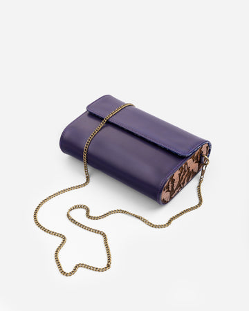 Twilight Wings Purple Leather Sling