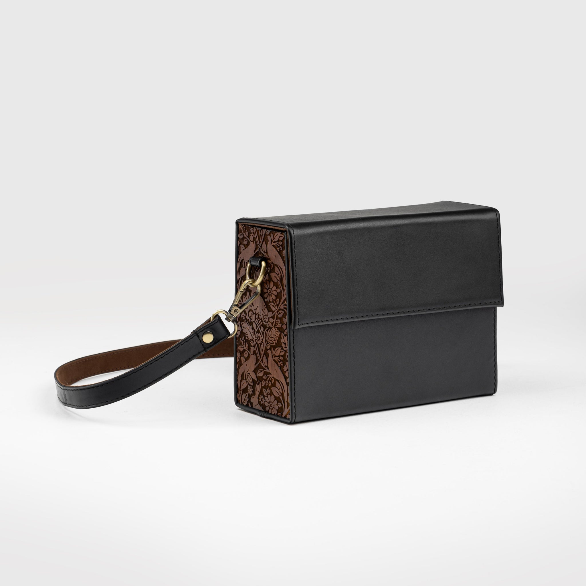 Blossom Array Carved Messenger Bag