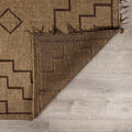 Dubrovnik Jute & Leather Area Rug, view 5
