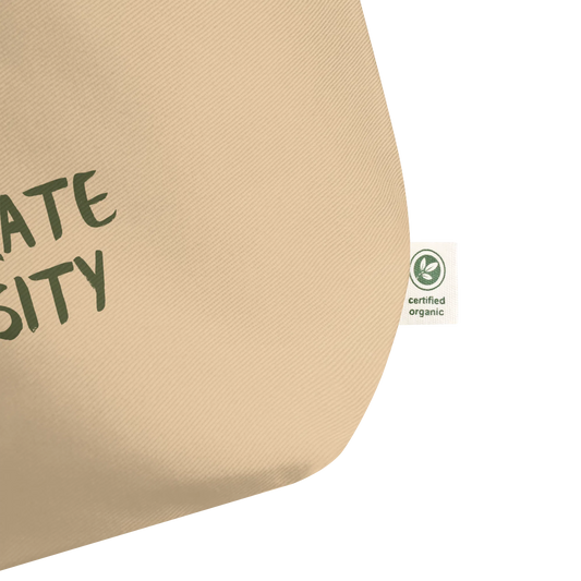 'Celebrate Diversity' Large Organic Cotton Tote Bag