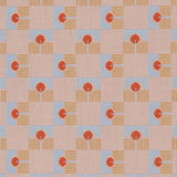 Sunbrella Block Shop Lollipop Rose fabric swatch