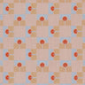 Sunbrella Block Shop Lollipop Rose fabric swatch
