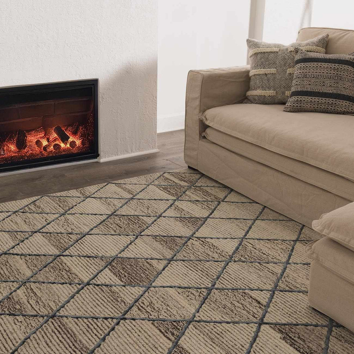 Helion Hand-Tufted Wool Rug, view 3