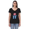 Math Chic Women’s Recycled V-Neck T-Shirt