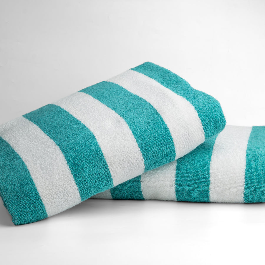 Striped Cotton Beach Towel