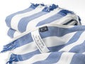 Blue and Green Stripe Bamboo Bath Towel 28 x 58, photo 15