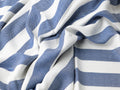 Blue and Green Stripe Bamboo Bath Towel 28 x 58, photo 16