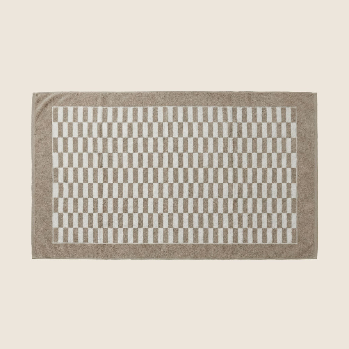 Pietra Australian Cotton Towels, in brown, flat lay
