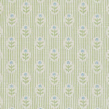 Sunbrella Block Shop Posey Grass fabric swatch