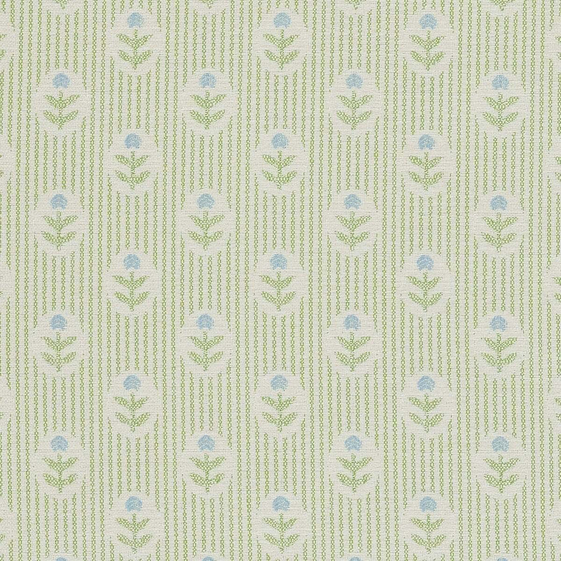 Sunbrella Block Shop Posey Grass fabric swatch