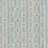 Sunbrella Block Shop Posey Sky fabric swatch