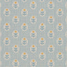 Sunbrella Block Shop Posey Sky fabric swatch