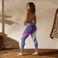 Rainbow Flow: Yoga Leggings with Vibrant Hues