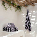 Australian Cotton Towels, in Capri Lilac, luxe set (set of 6 with bath sheets)