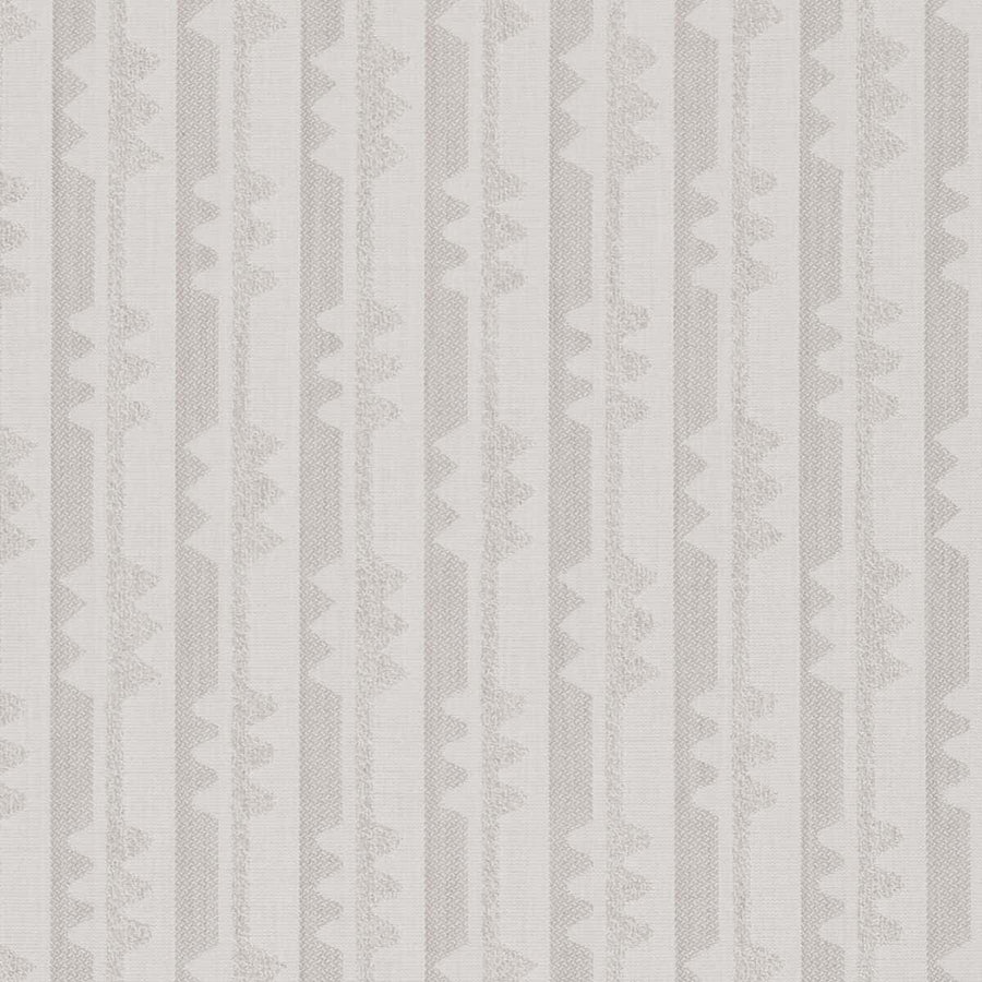 Sunbrella Spindle Stripe Snow Custom Outdoor Cushion