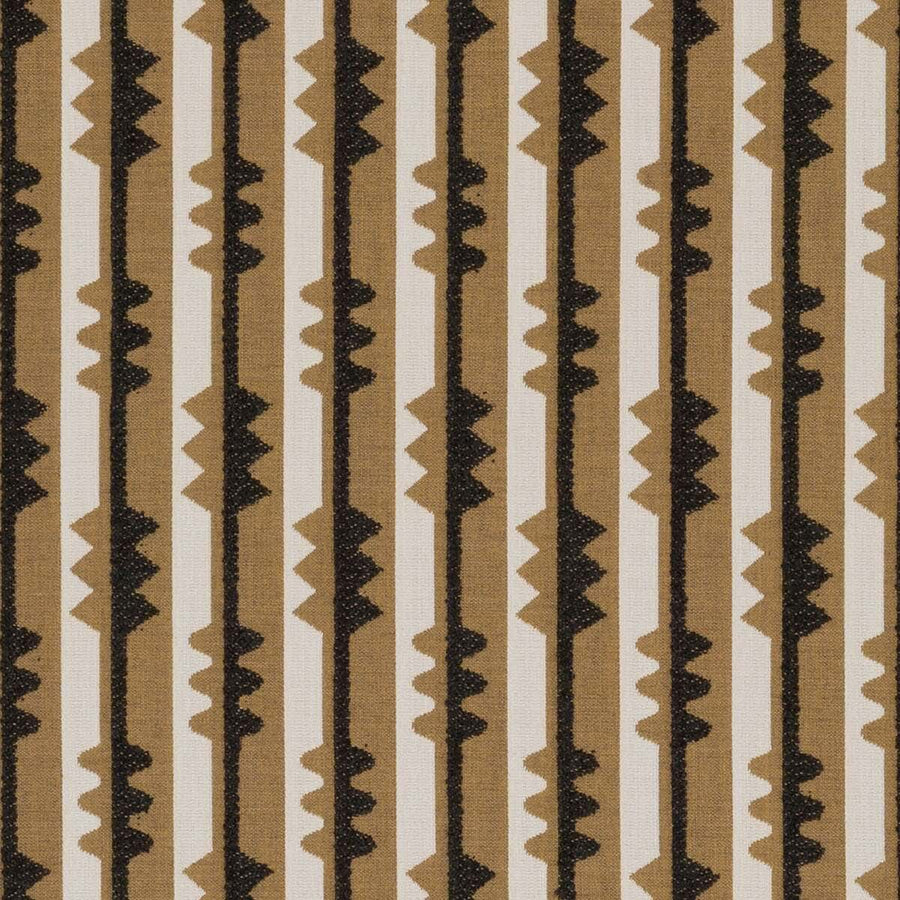 Sunbrella Spindle Stripe Charcoal Custom Outdoor Cushion
