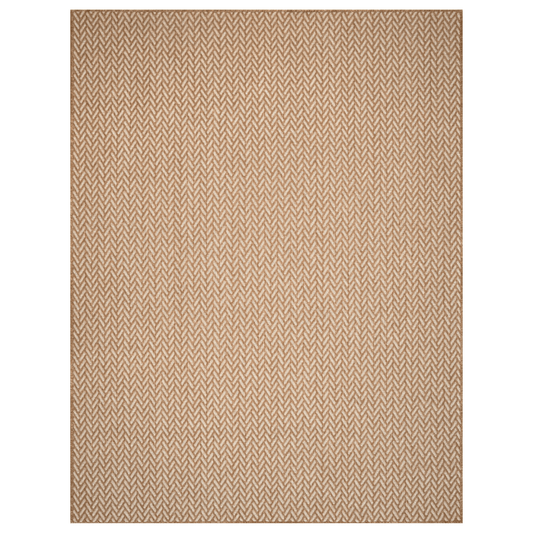 East Green Haussmann Chevron Outdoor Area Rug