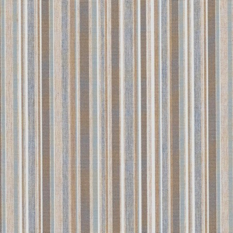 Sunbrella Porto Grey Chine outdoor curtain fabric swatch