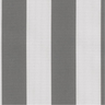 Sunbrella Yacht Stripe Charcoal Grey outdoor curtain fabric swatch