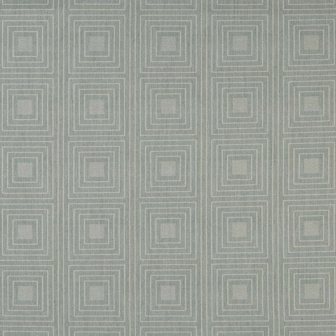Sunbrella Block Shop Taos Marine Fog fabric swatch