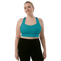 Versatile Longline Sports Bra - Enhanced Comfort and Style for Active Lifestyles