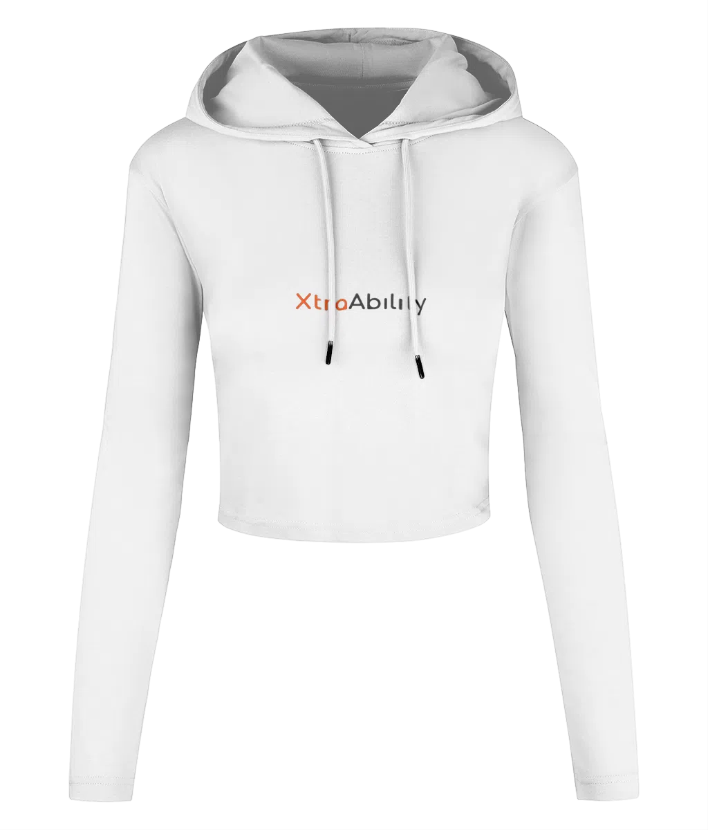 Women's Cropped Hooded T-shirt - XtraAbility
