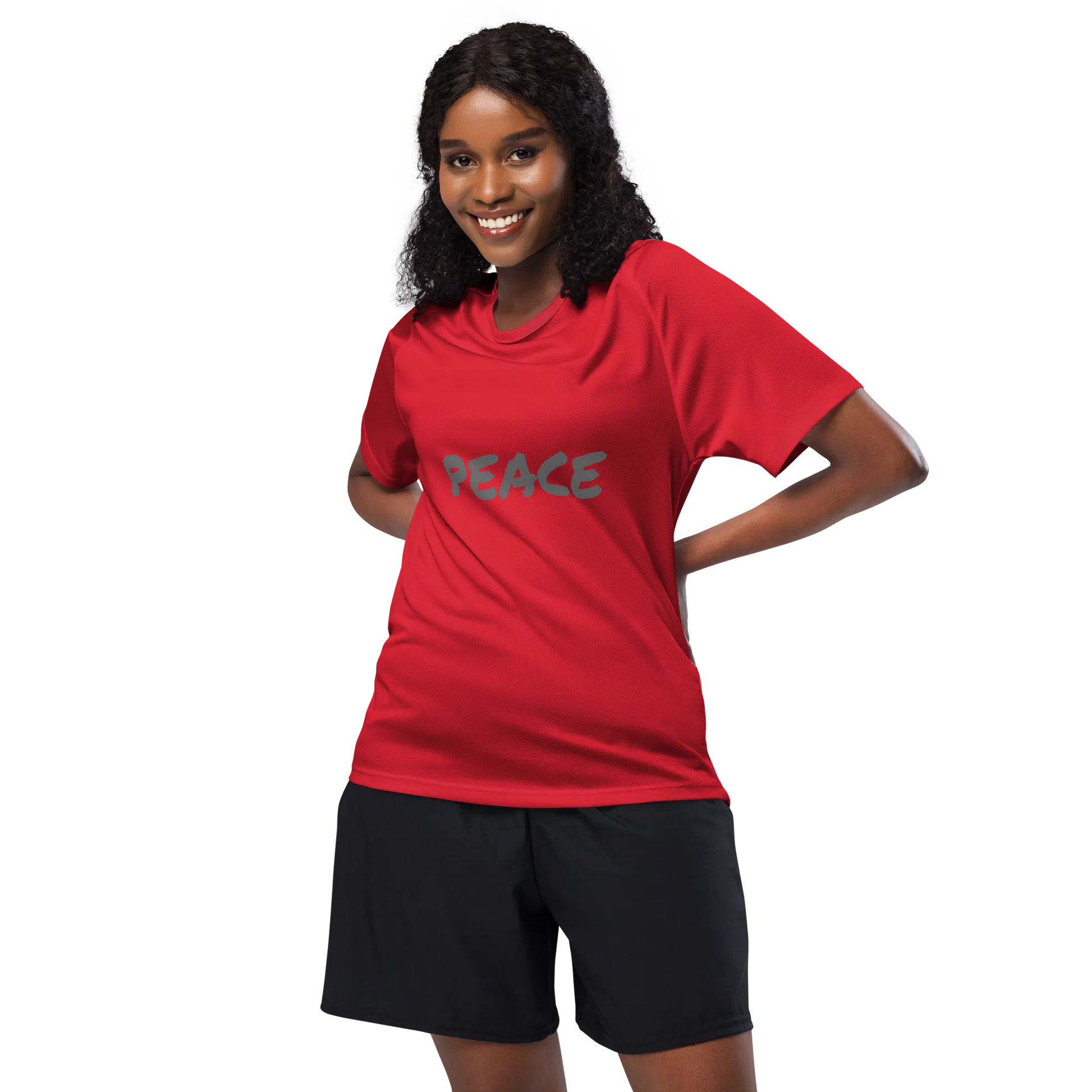Women's Performance Sports Jersey - Breathable Comfort for Fitness and Leisure