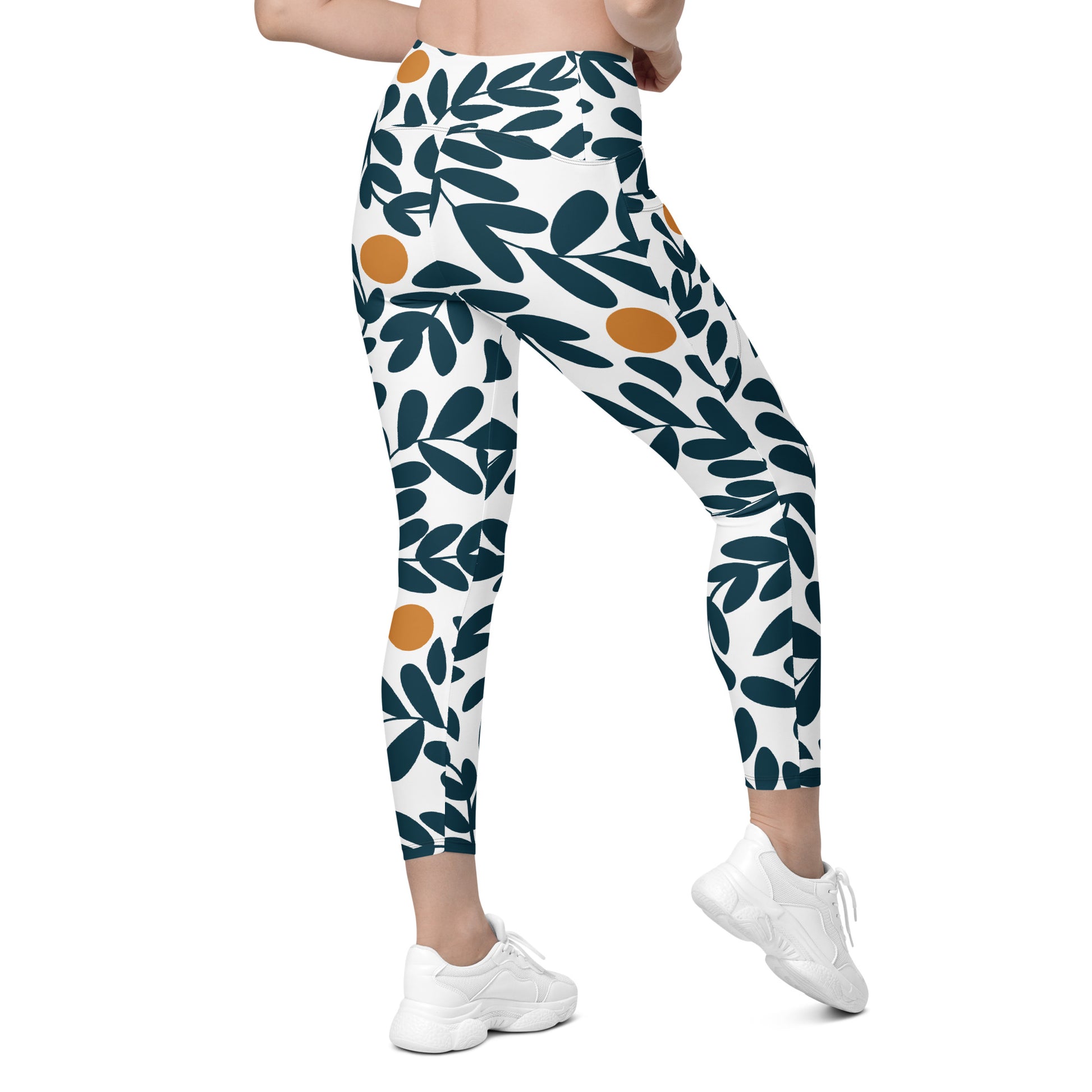 Branches Leggings With Pockets