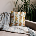 Lattice Bloom Premium Pillow