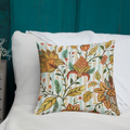 The Jacobean Bloom Stripe Premium Pillow