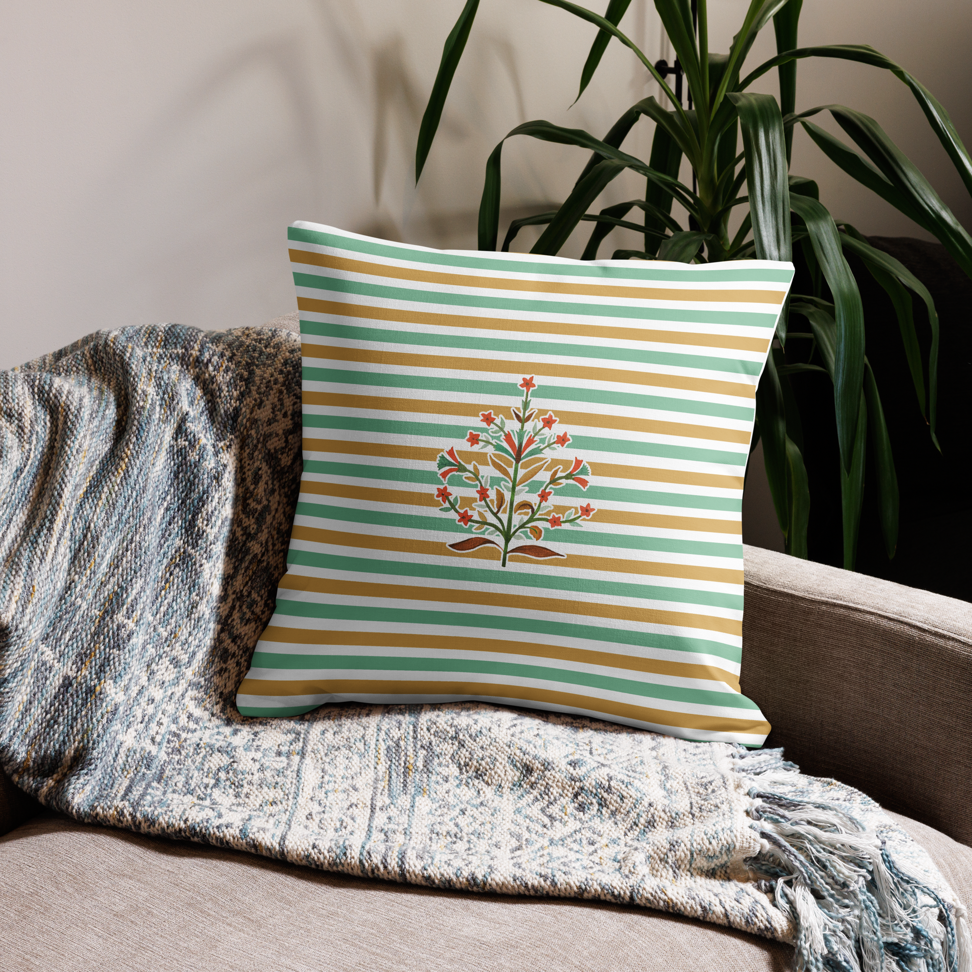 The Chintz Harmony Premium Pillow