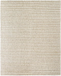 Ivory Geometric Hand-Woven Wool Rug