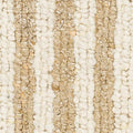 Ivory Geometric Hand-Woven Wool Rug, view 4