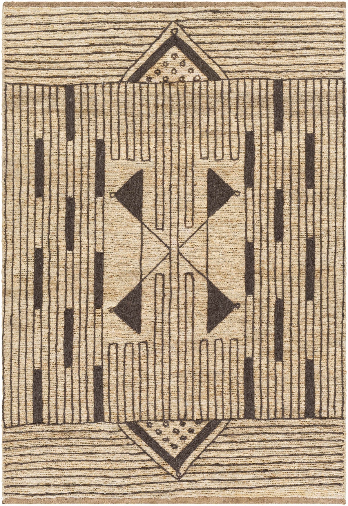 Ashforde Hand-Knotted Jute & Wool Rug