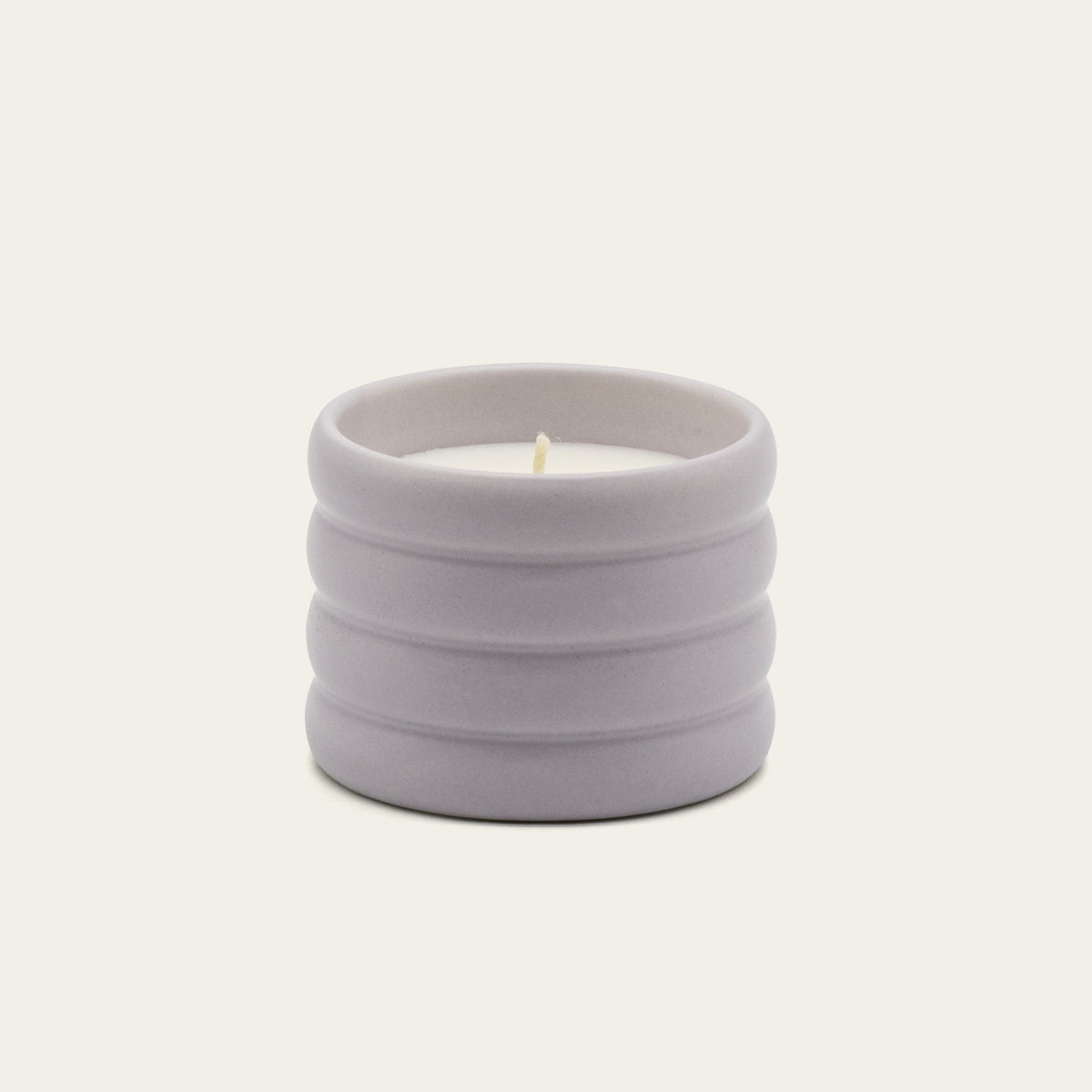 Soy Wax Ceramic Candle, in lilac