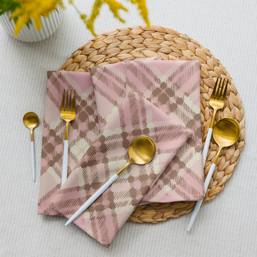 Check Cloth Napkin Set