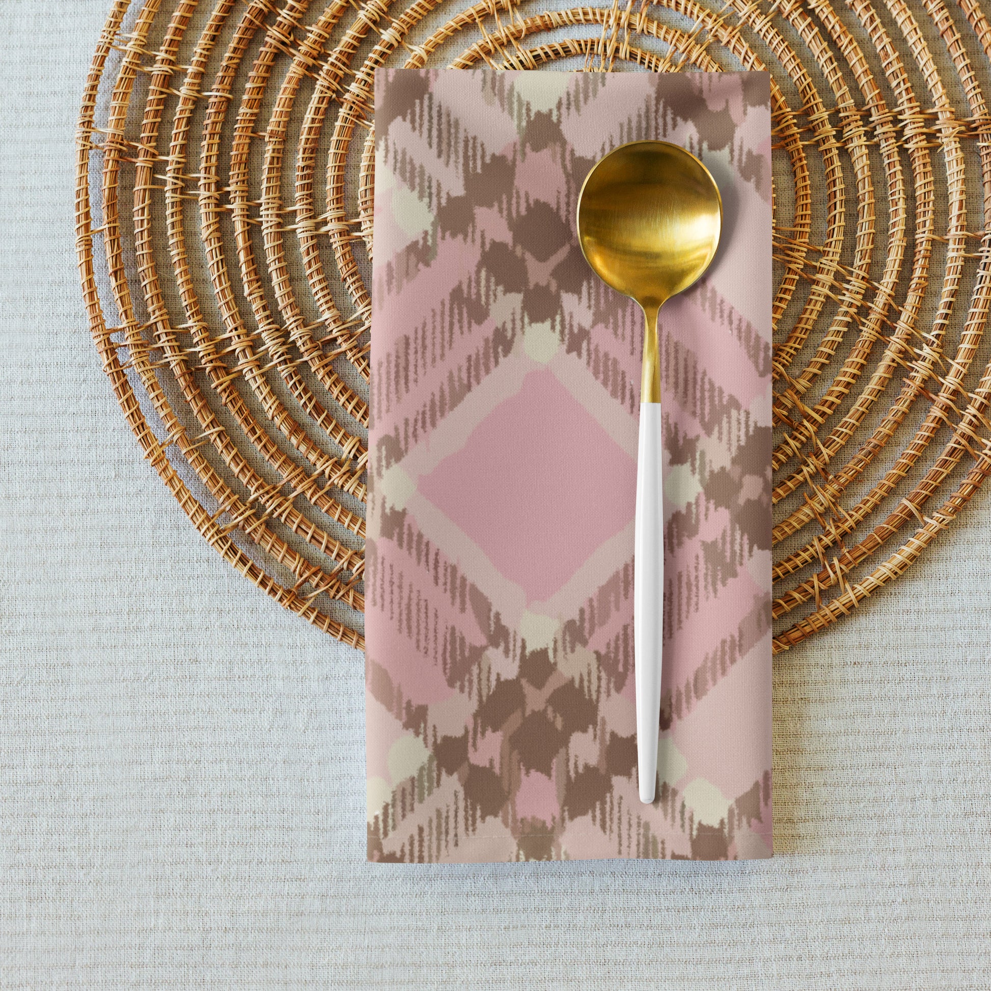 Check Cloth Napkin Set