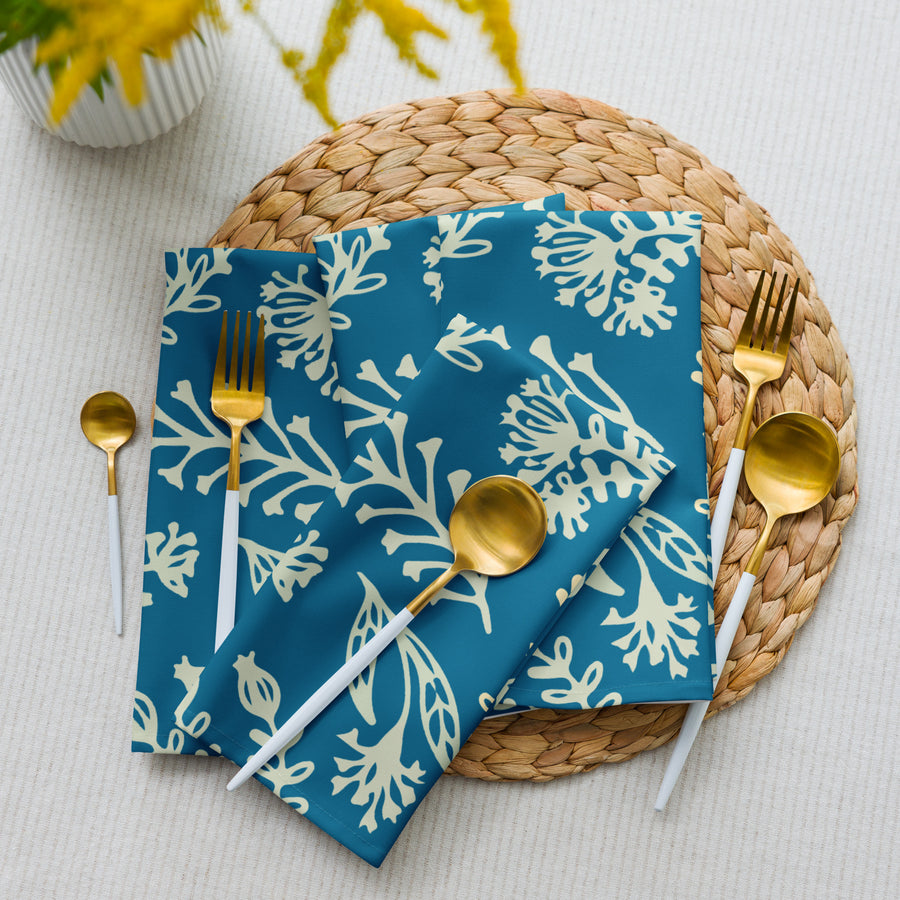 Royal Blue CLoth Napkin Set
