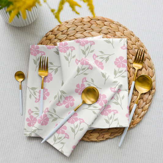 Floral Cloth Napkin Set