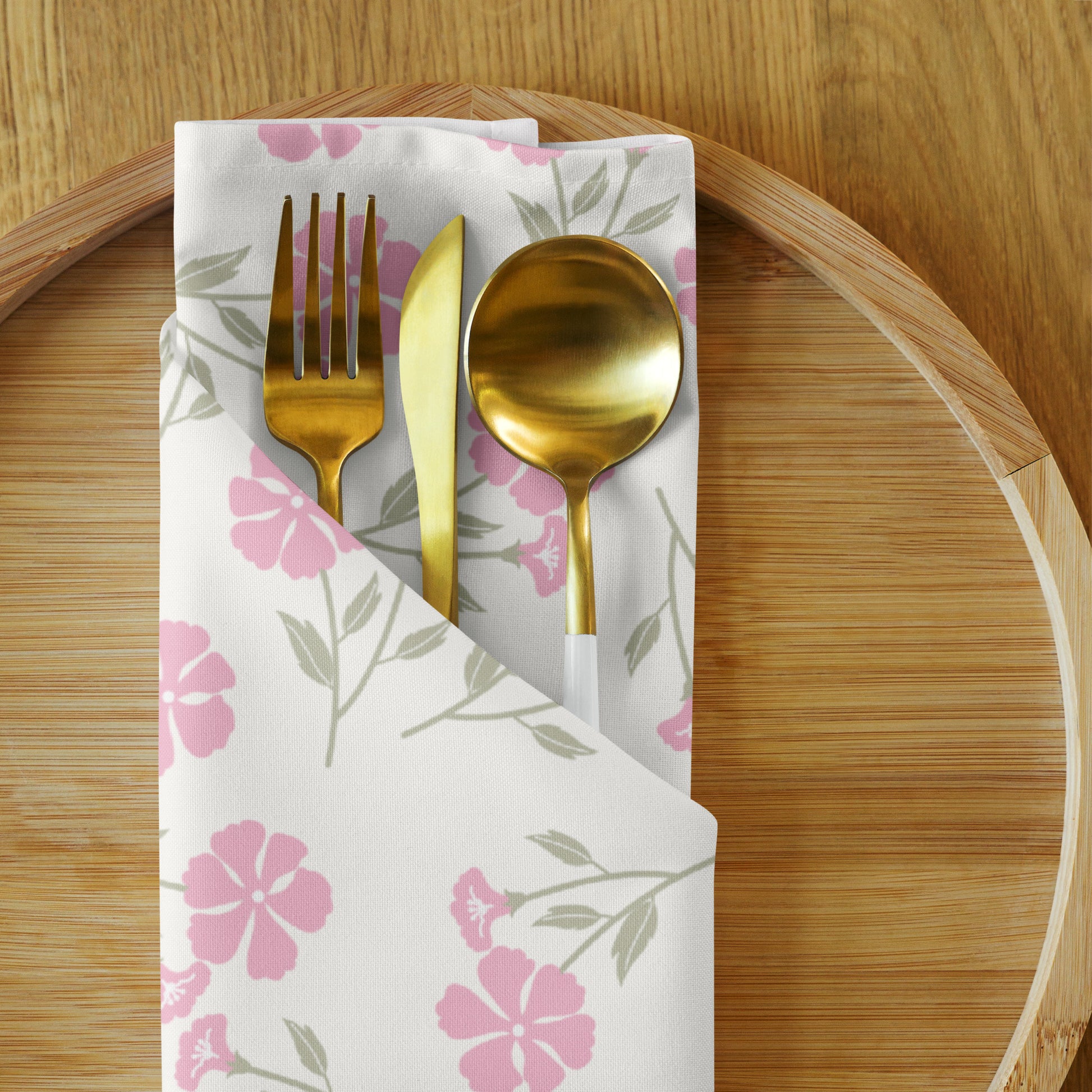 Floral Cloth Napkin Set