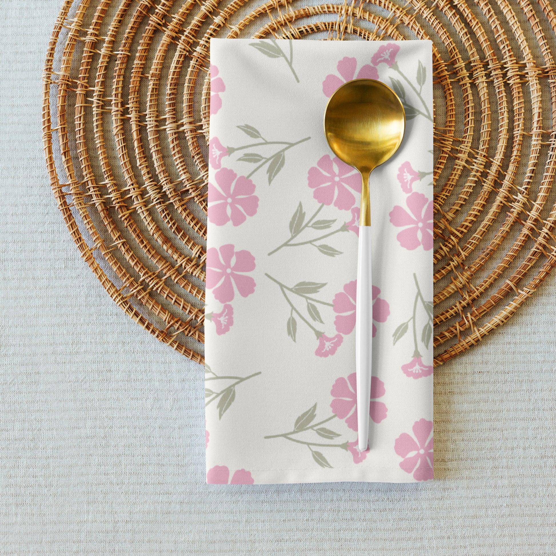 Floral Cloth Napkin Set