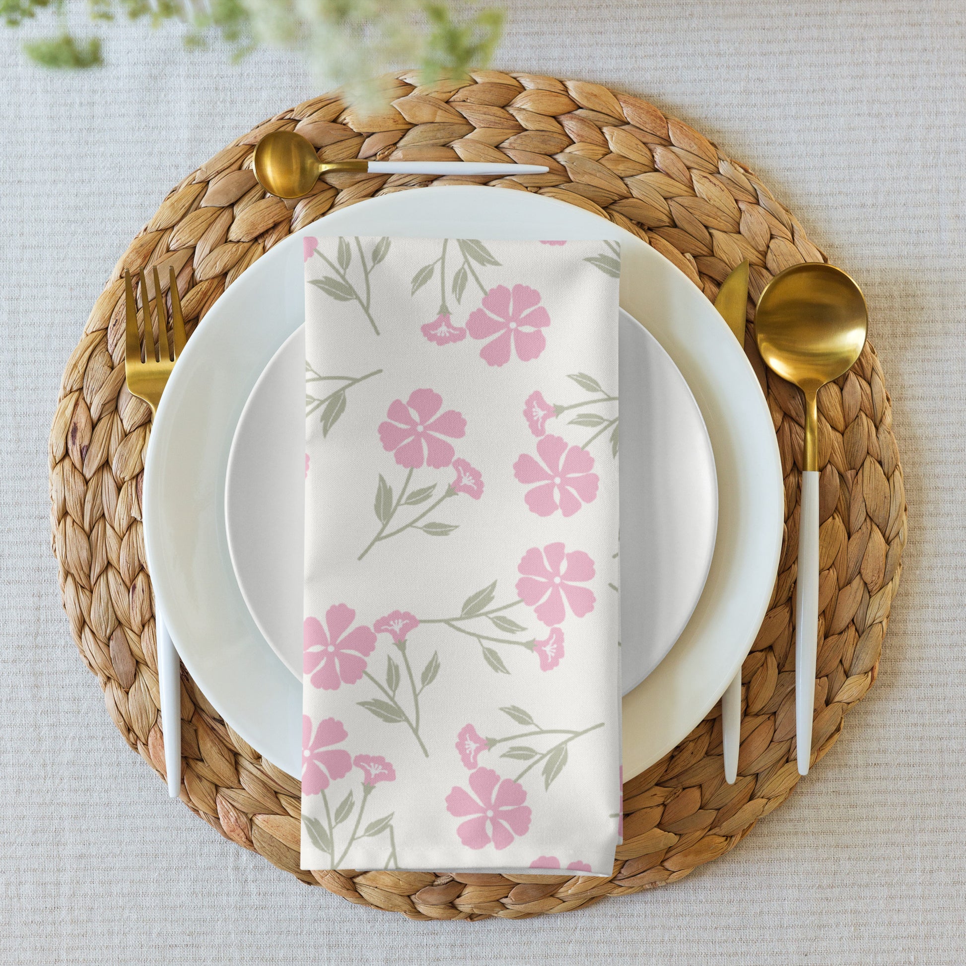 Floral Cloth Napkin Set