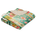 Awaiting Spring Sherpa Blanket
