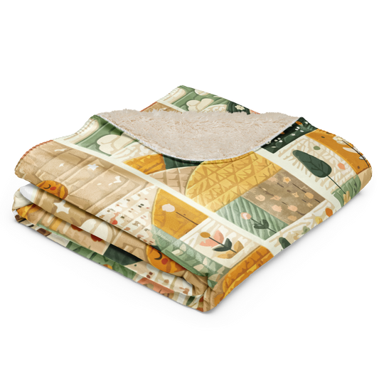 Warmth Essence Sherpa Blanket