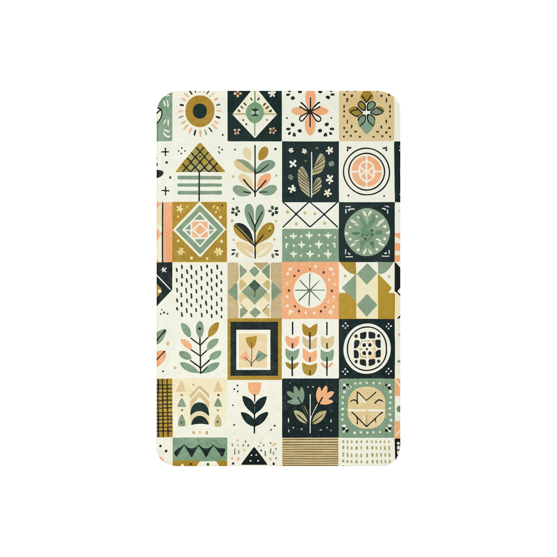 Springtime Symphony Sherpa Blanket
