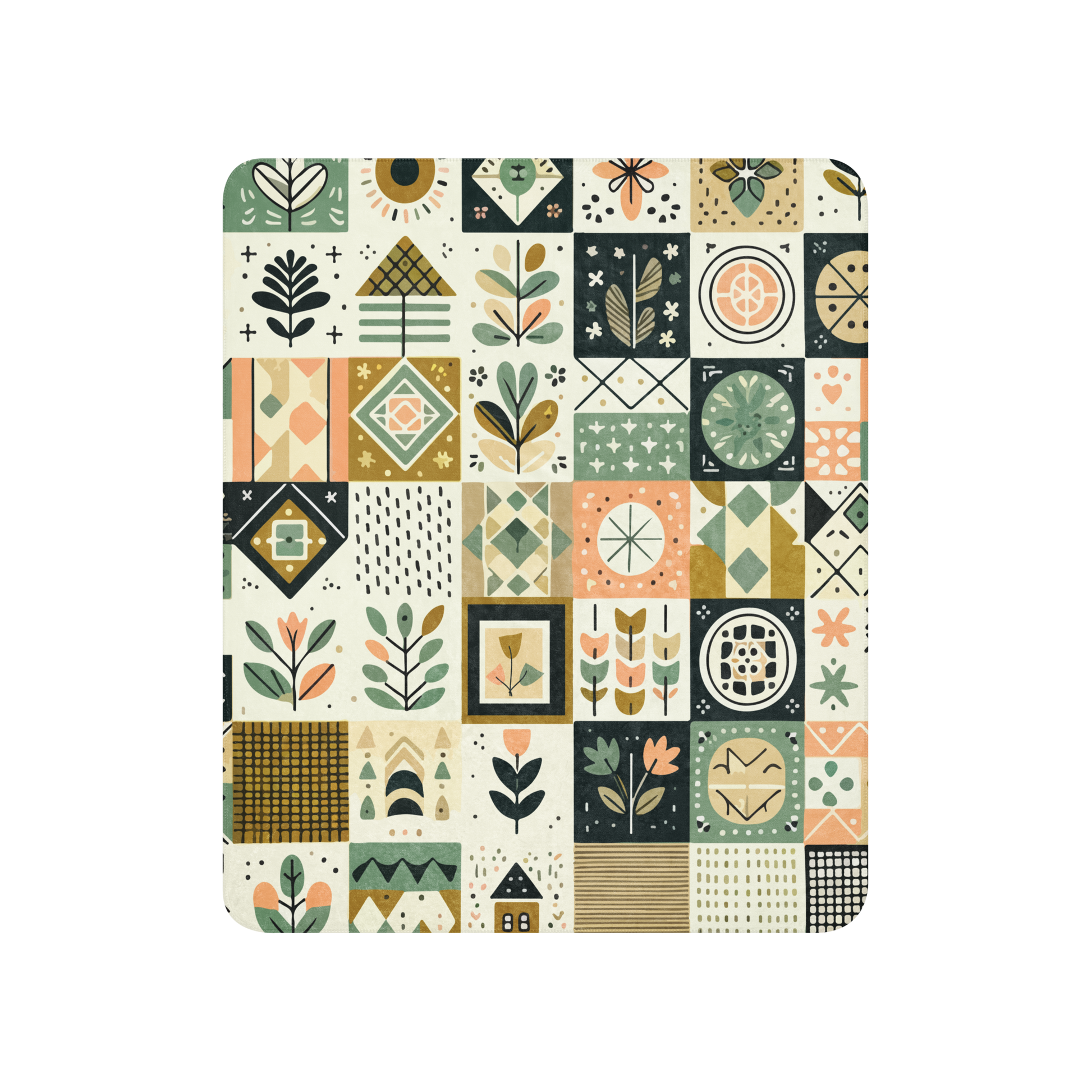 Springtime Symphony Sherpa Blanket