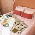 Springtime Symphony Sherpa Blanket